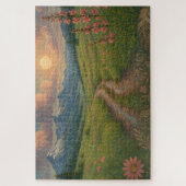 Rainy Mountain Morning Legpuzzel (Verticaal)