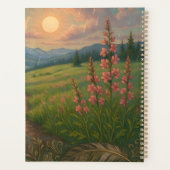 Rainy Mountain Morning Planner (Achterkant)