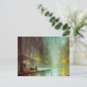 Rainy Night in the City Carte postale (Debout devant)