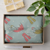 Rainy Season Umbrella Design Tissuepapier (Geschenk)