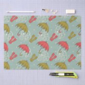 Rainy Season Umbrella Design Tissuepapier (Craft)