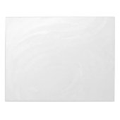 Rainy Sky Gray Swirl Notitieblok (Voorkant)