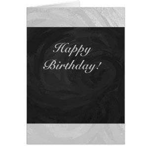 Rainy Sky Grey en Black Monogram