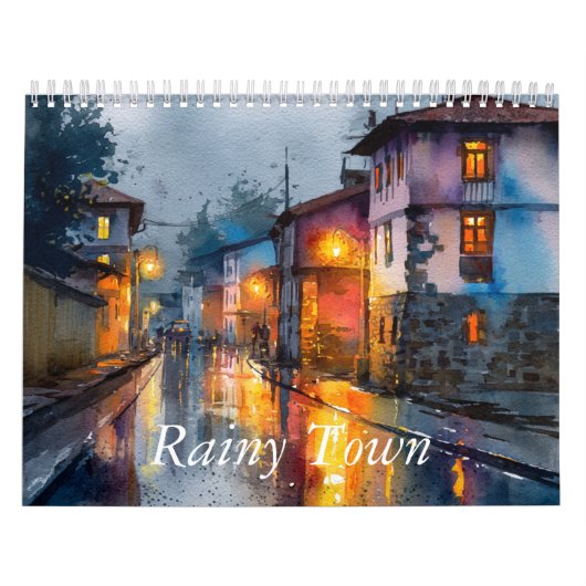 Rainy Town Kalender (Hoes)
