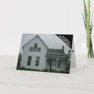 "Rainy Villisca Ax Murder House" Kaart van Hwe'en