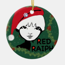 Raiph Tree hing Keramisch Ornament