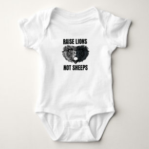 Raise Lions not Sheep Romper