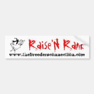 Raise'N Rank Bumpersticker