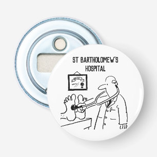 Raiser Gift Item bij charterfonds Button Flesopener