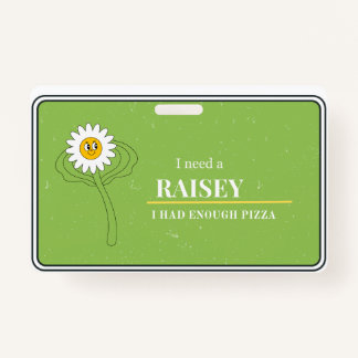 Raisey-embleem Badge