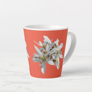 Raisin Blossom Cust. Oranje rode latte Mok