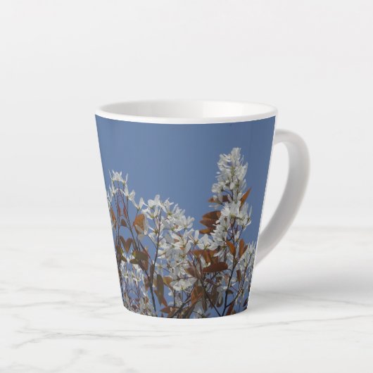 Raisin Blossom Latte Mug (Angle droit)