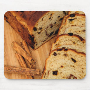 Raisin-brood en kaneel muismat