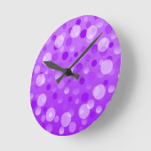 Raisin Fizz 'Bubbles' horloge ronde (Angle)