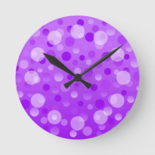 Raisin Fizz 'Bubbles' horloge ronde (Recto)