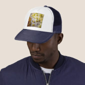 Raisin Pump Trucker Hat Pet (In situ)