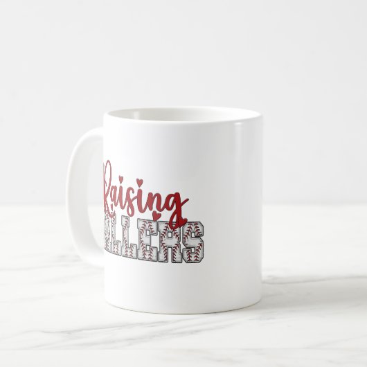 Raising Ballers Baseball Mug (Devant gauche)