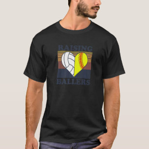 Raising Ballers citaat voor een vader of moeder va T-shirt