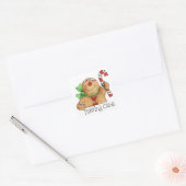 Raising Cane Gingerbread Man Sticker Label (Envelop)