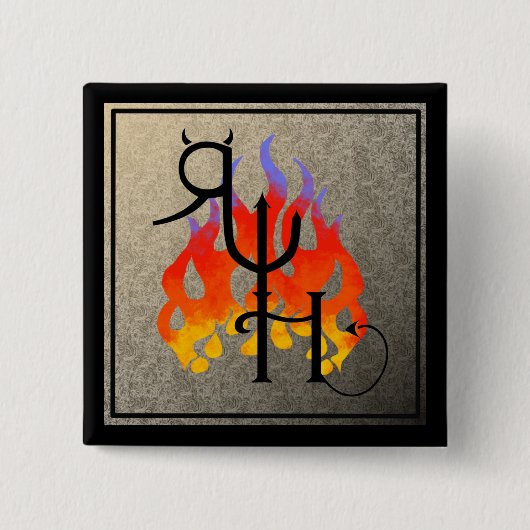 Raising Hell Button (Voorkant)