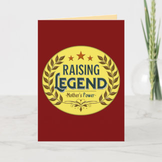 Raising Legends – Mother’s Power Badge Kaart