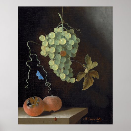 Raisins - Adriaen van Ostade Poster d'art (Devant)