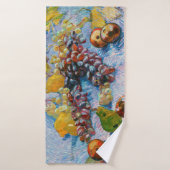 Raisins, citrons, poires et pommes, Van Gogh (Serviette de bain)