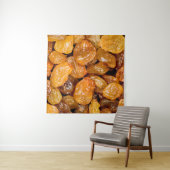 Raisins close up photo texture background. wandkleed (In Situ (horizontaal))