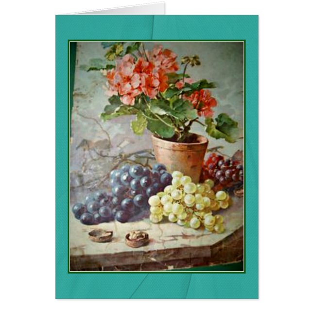 Raisins roses de pourpre de géraniums de Klein (Devant)