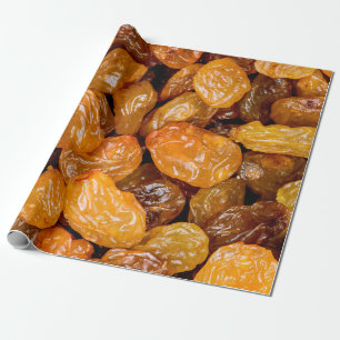 Raisins sluiten de achtergrond van de fototextuur. cadeaupapier