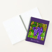 Raisins Violets sur une treille Journal  (Intérieur)