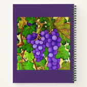 Raisins Violets sur une treille Journal  (Dos)