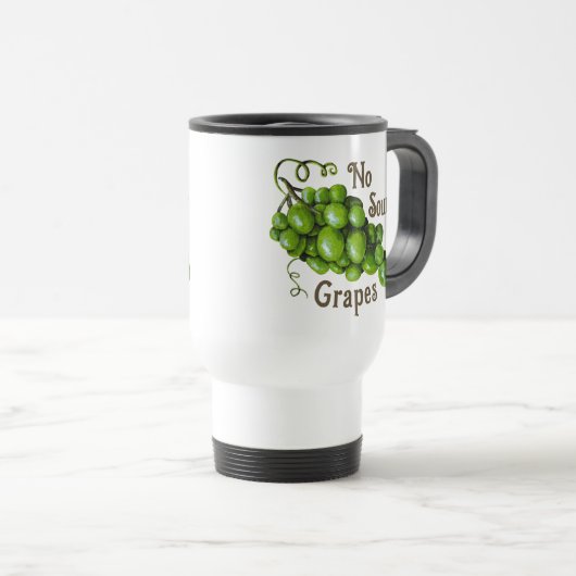 Raisins Voyage Mug (Devant droit)