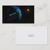 Raison du carte de visite de saison (Devant / Derrière)