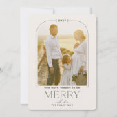 Raison Joyeux Green Vacances Grossesse Faire-part (Devant)