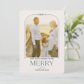 Raison Merry Marine Vacances Grossesse Faire-part (Debout devant)