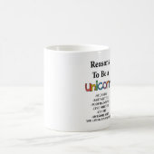Raisons d'être une tasse de licorne (Centre)