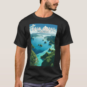 Raja Ampat Indonesia Reiskunst T-shirt
