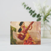 Raja Ravi Varma - Kadambari Briefkaart (Staand voorkant)