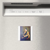 Raja Ravi Varma Portrait of a Woman Magneet (Insitu (Vaatwasser))