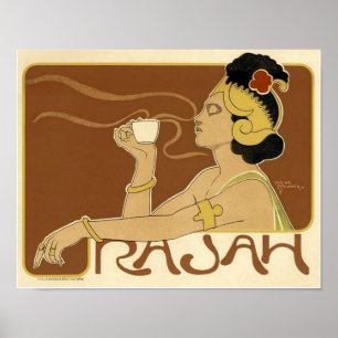Rajah  Coffee Ad - Poster