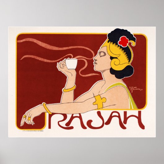 Rajah, Henri Meunier Poster (Voorkant)