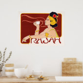 Rajah, Henri Meunier Poster (Keuken)