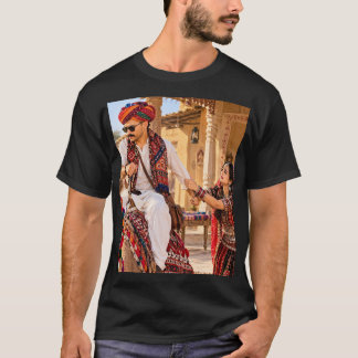 RAJASTHANI ERFGOED TRADITIONEEL INDIAS KUNST T-SHI T-SHIRT
