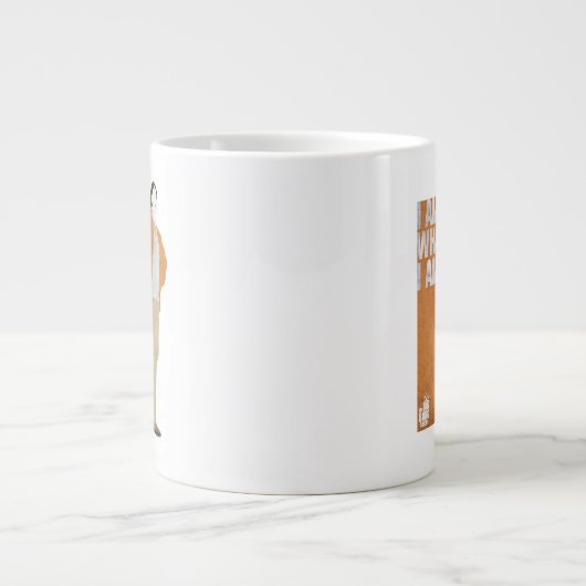 Rajesh | Ik ben wat ik ben Extra Grote Beker (Voorkant)