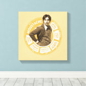 Rajesh Info Graphic Canvas Afdruk (Insitu (Houten vloer))