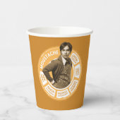 Rajesh Info Graphic Papieren Bekers (Links)