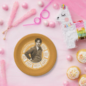 Rajesh Info Graphic Papieren Bordje (Feest)