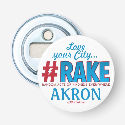 #RAKE Akron Bottle Opener (Voorkant)