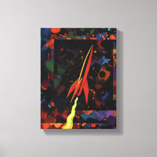 Raket #52 canvas afdruk